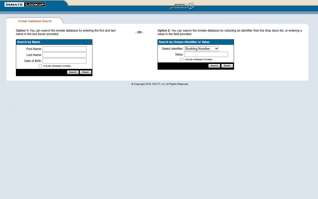 Essex County inmate lookup tool for released inmate records